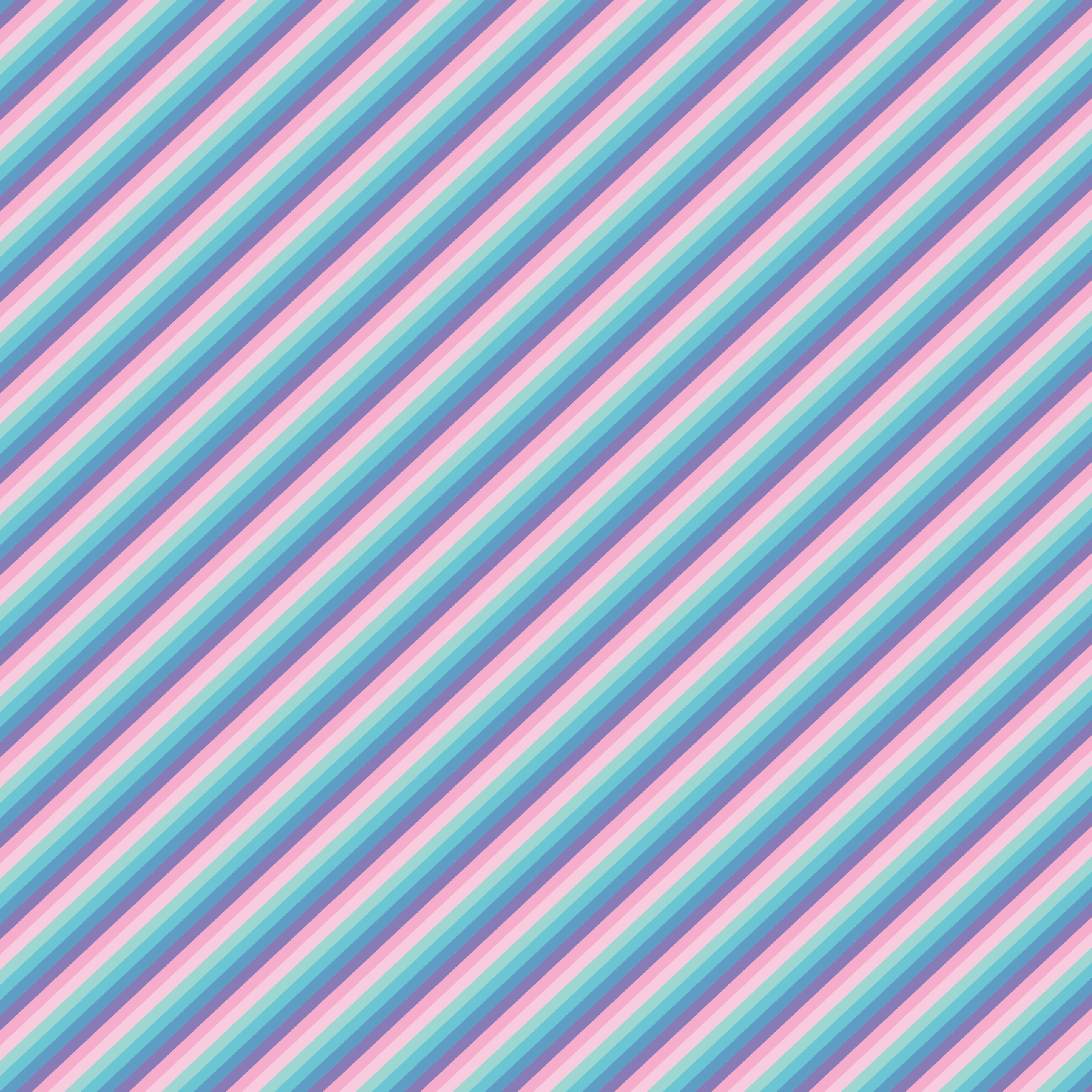 P1177 | Mermaid Stripes Pattern Acrylic Sheets - CMB Pattern Acrylic